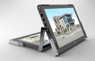 Illustration for article titled V12 Design Dual-Screen Laptop Gets a Bit More Real With Estari Partnership